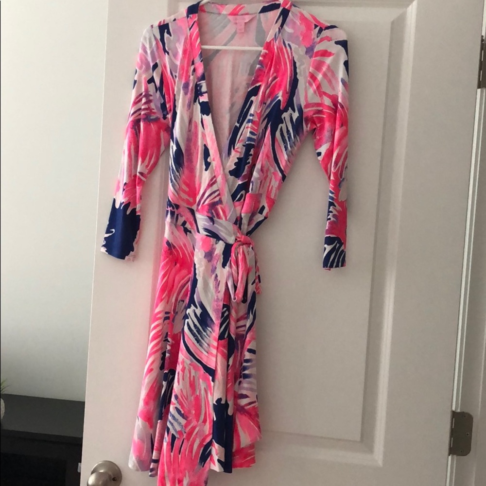 Lilly Pulitzer wrap dress